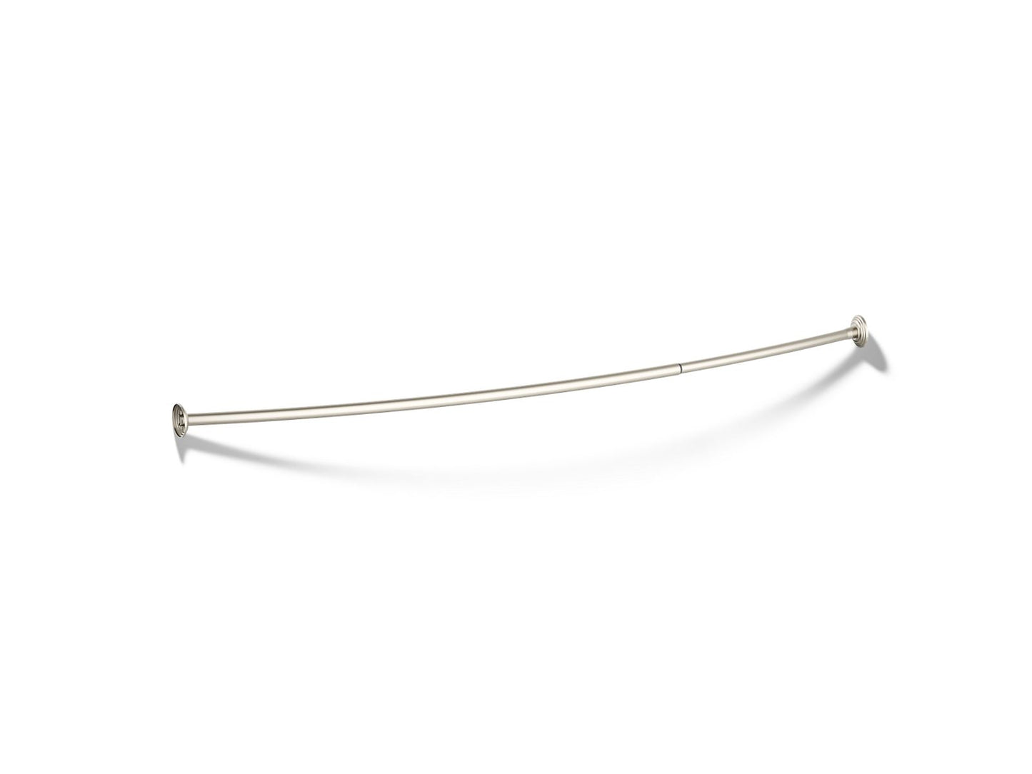 KOHLER K-9349-BN Expanse Curved shower rod - Vibrant Brushed Nickel
