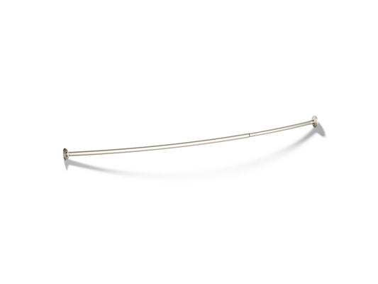 KOHLER K-9349-BN Expanse Curved shower rod - Vibrant Brushed Nickel