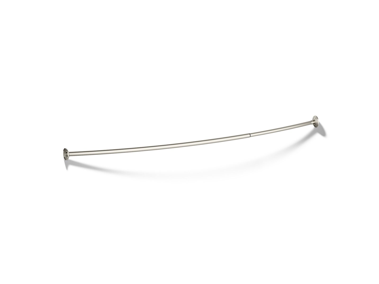 KOHLER K-9349-SN Expanse Curved shower rod - Vibrant Polished Nickel