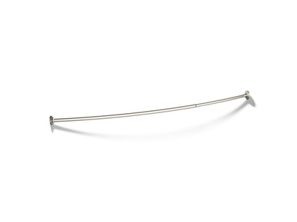 KOHLER K-9349-SN Expanse Curved shower rod - Vibrant Polished Nickel