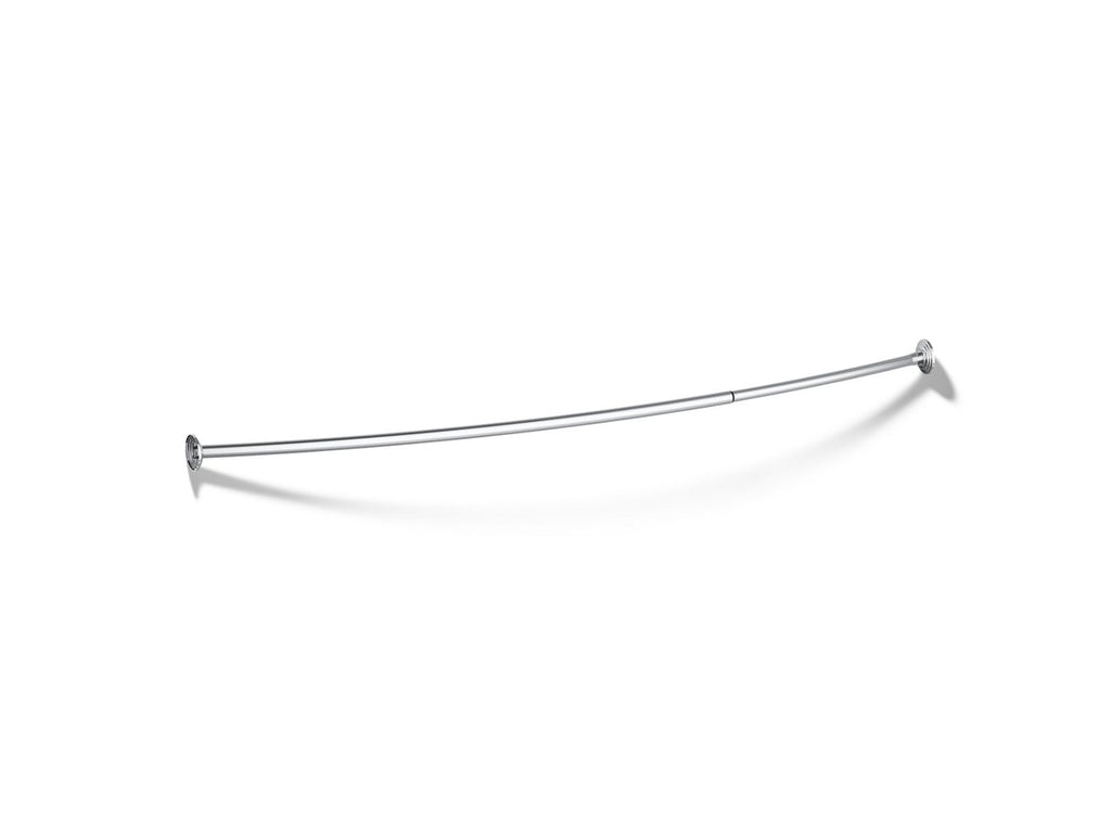 KOHLER K-9349-S Expanse Curved Shower Rod - Polished Stainless