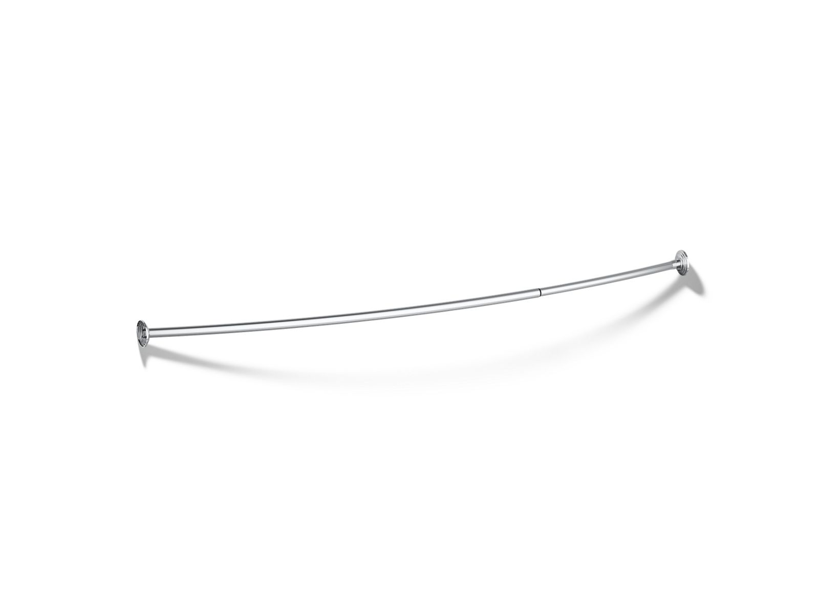 KOHLER K-9349-S Expanse Curved Shower Rod - Polished Stainless