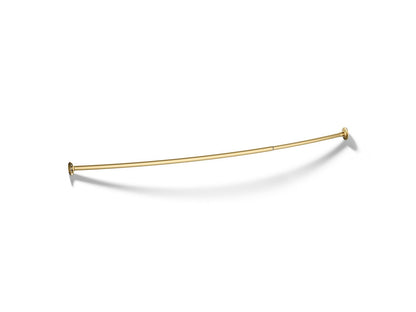 KOHLER K-9350-2MB Expanse Curved shower rod - Vibrant Brushed Moderne Brass