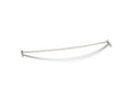 KOHLER K-9350-BN Expanse Curved Shower Rod - Vibrant Brushed Nickel