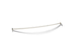 KOHLER K-9350-BN Expanse Curved Shower Rod - Vibrant Brushed Nickel