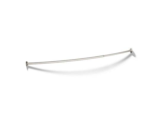 KOHLER K-9350-SN Expanse Curved shower rod - Vibrant Polished Nickel
