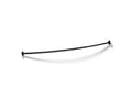 KOHLER K-9351-BL Expanse Curved Shower Rod - Matte Black