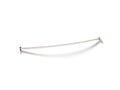 KOHLER K-9351-BN Expanse Curved Shower Rod - Vibrant Brushed Nickel