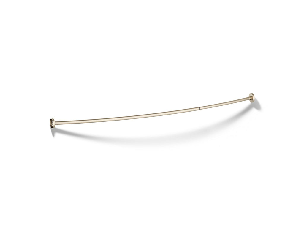 KOHLER K-9351-BV Expanse Curved Shower Rod - Vibrant Brushed Bronze