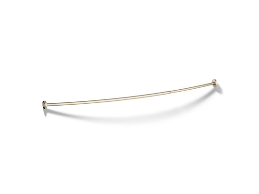 KOHLER K-9351-BV Expanse Curved shower rod - Vibrant Brushed Bronze