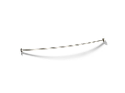KOHLER K-9351-SN Expanse Curved shower rod - Vibrant Polished Nickel