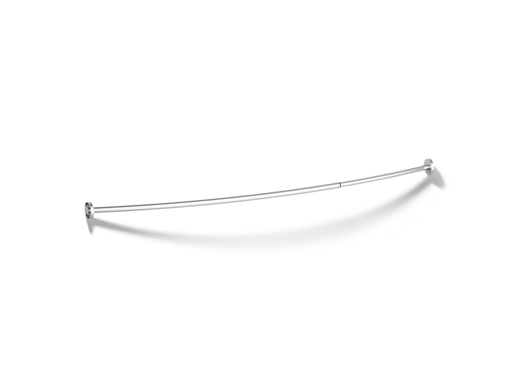 KOHLER K-9351-S Expanse Curved Shower Rod - Polished Stainless