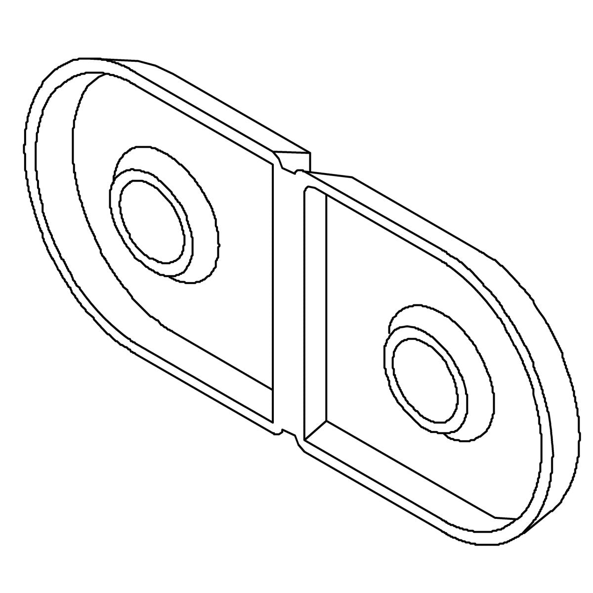 KOHLER Neck Jet Cover - Biscuit, K-93511-96
