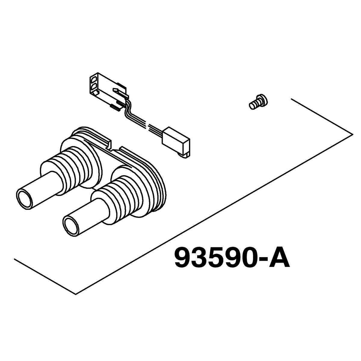 KOHLER Neck Jet Manifold Assembly., K-93590-A