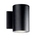 KICHLER 11309BKTLED Cylinder 3000K Led 7Â€ Wall Light