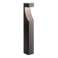 KICHLER 15848AZT Textured Bollard 12V Led Path Light Architectural Bronze