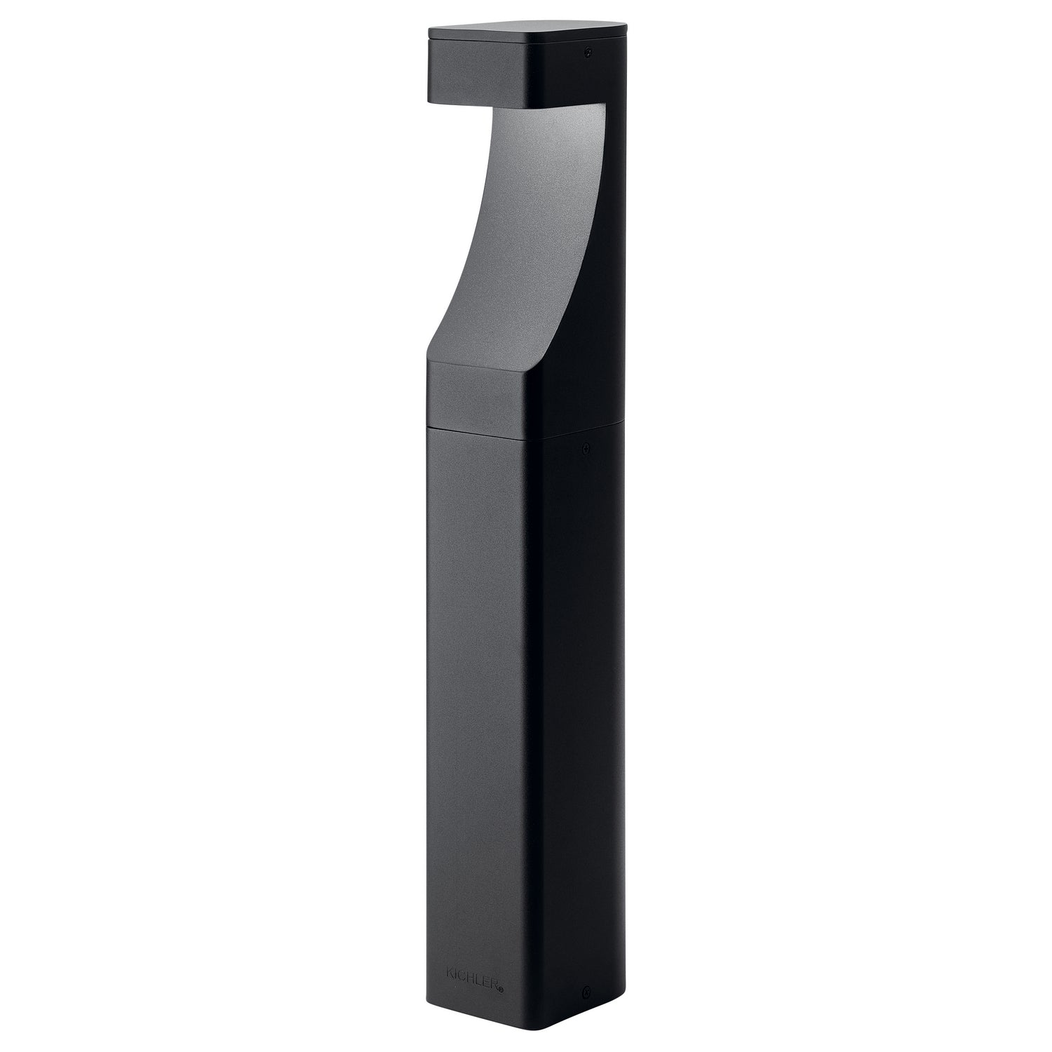 KICHLER 15848BKT Textured Bollard 12V Led Path Light Black