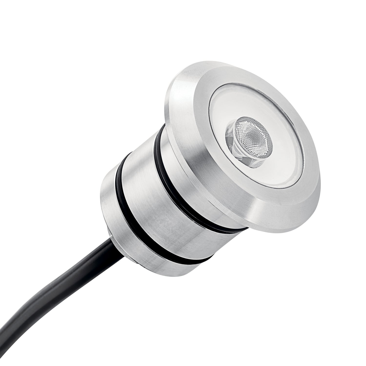 KICHLER 16140SS30 12V 3000K 100 Lumen Led Mini All-Purpose Recessed Light Stainless Steel
