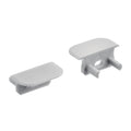 KICHLER 1TEE1STRCSSIL Te Standard Series Standard Rc End Caps Silver