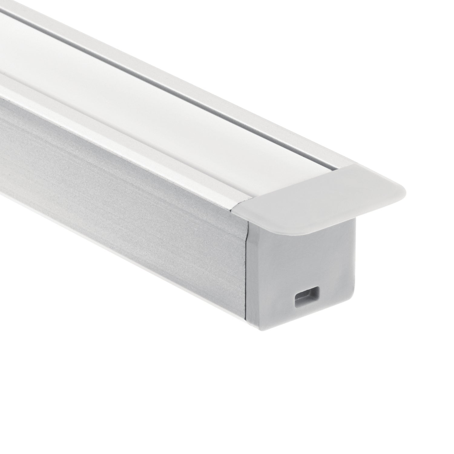 KICHLER 1TEK1DWRC8SIL Te Standard Series 8' Kit Deep Well Recessed Channel Silver