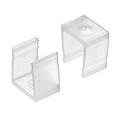KICHLER 1TEM1DWSFSCLR Te Standard Series Deep Well Sf Mounting Clips Clear