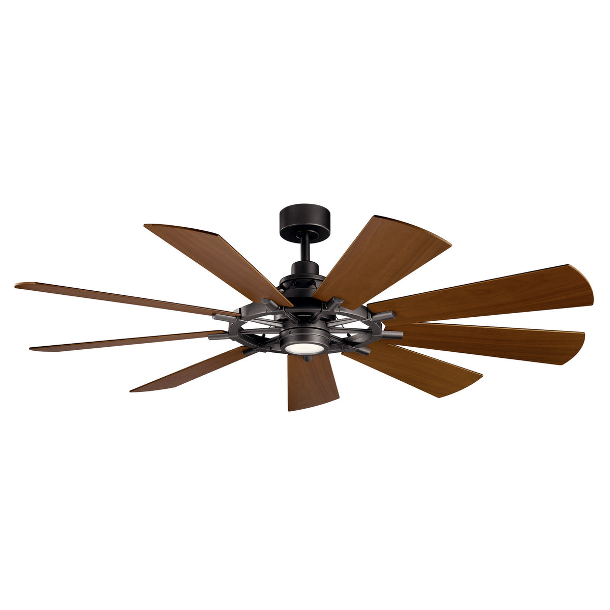 KICHLER 300265AVI Gentry Led 65" Fan Anvil Iron
