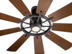 KICHLER 300265WZC Gentry LED 65" Fan Weathered Zinc