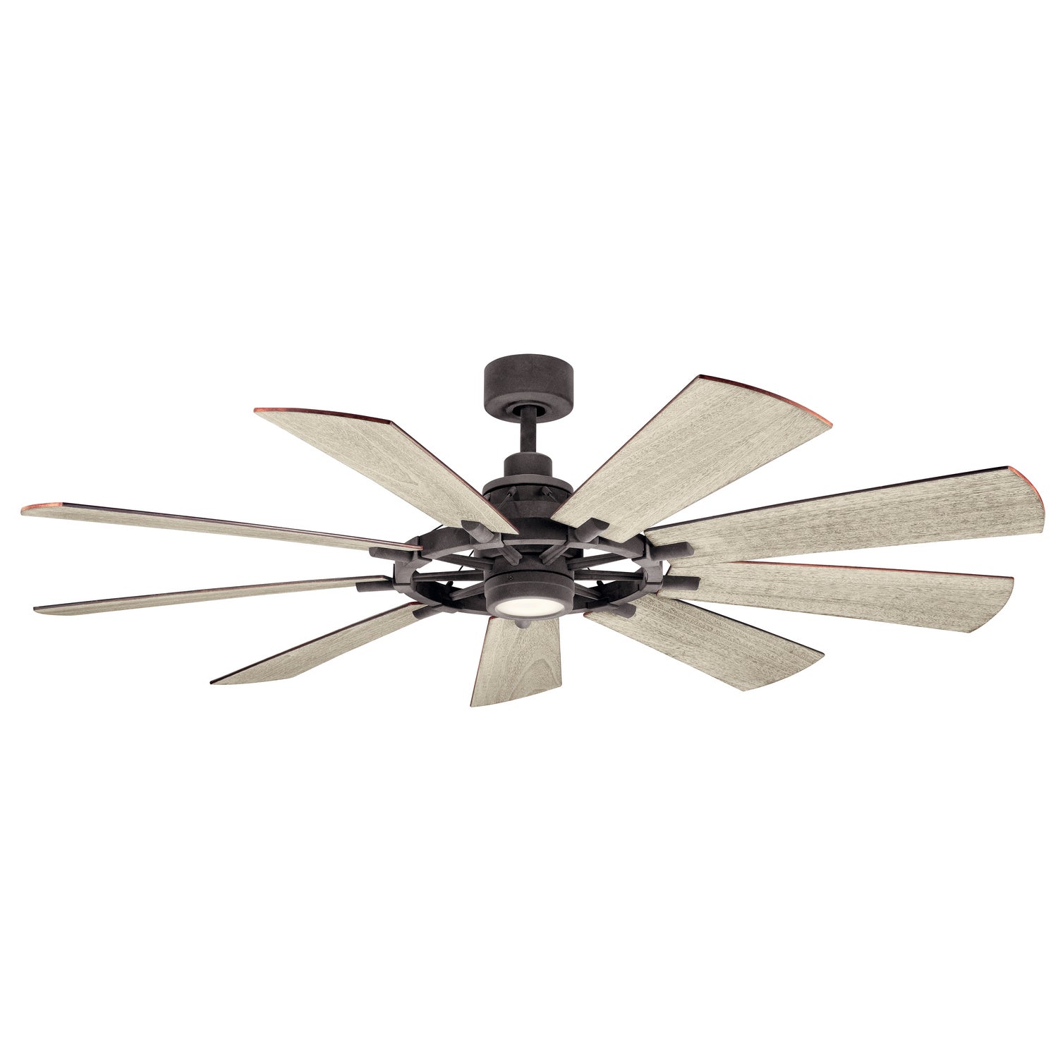 KICHLER 300265WZC Gentry LED 65" Fan Weathered Zinc