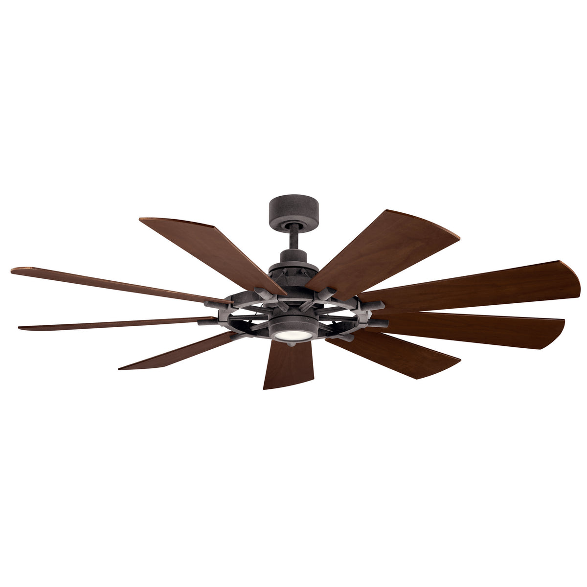 KICHLER 300265WZC Gentry LED 65" Fan Weathered Zinc