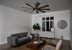 KICHLER 300285AVI Gentry Xl Led 85" Fan Anvil Iron