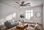 KICHLER 300285AVI Gentry Xl Led 85" Fan Anvil Iron