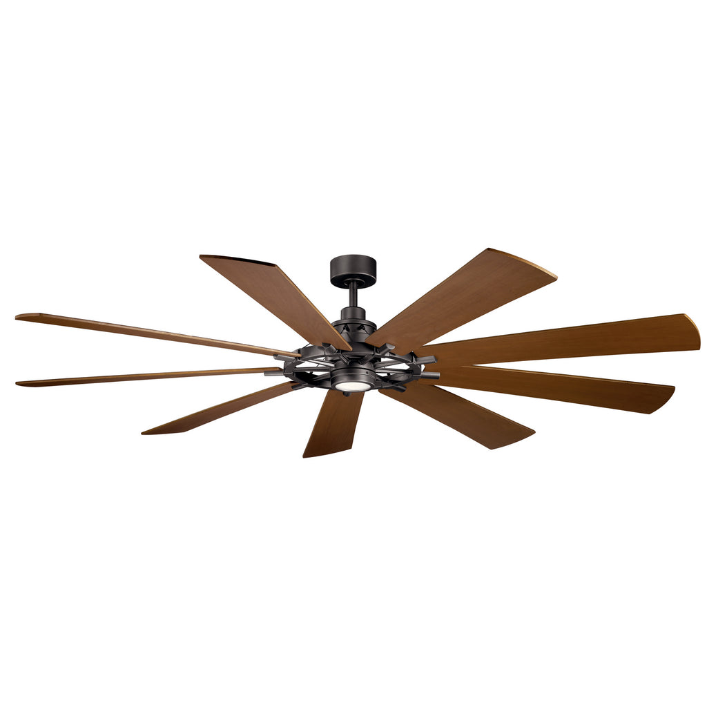 KICHLER 300285AVI Gentry Xl Led 85" Fan Anvil Iron