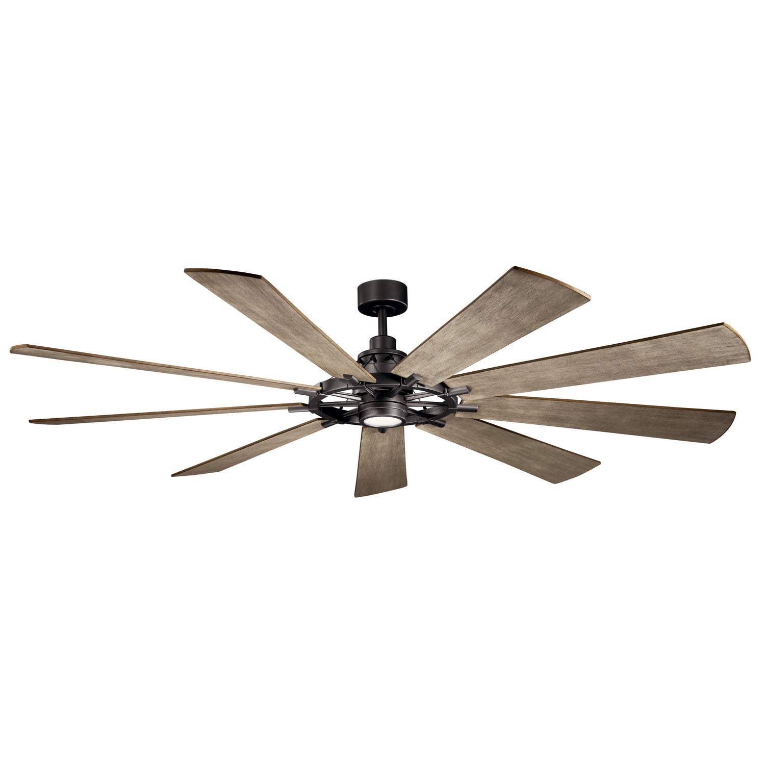 KICHLER 300285AVI Gentry Xl Led 85" Fan Anvil Iron