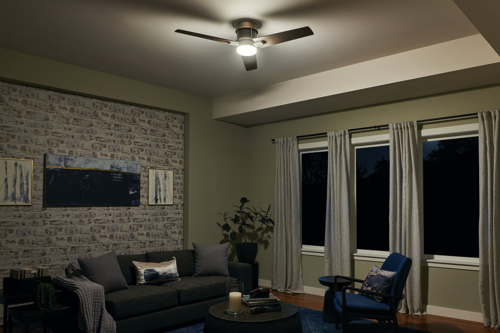 KICHLER 300352NI Chiara Led 52" Fan Brushed Nickel