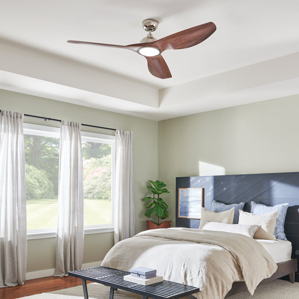 KICHLER 300365PN Imari Led 65" Fan Polished Nickel