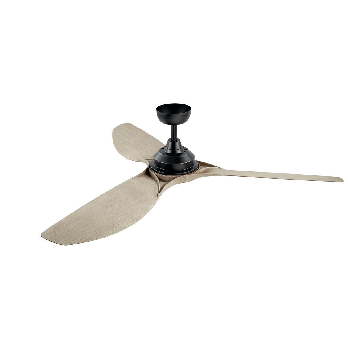 KICHLER 300365SBK Imari Led 65" Fan Satin Black