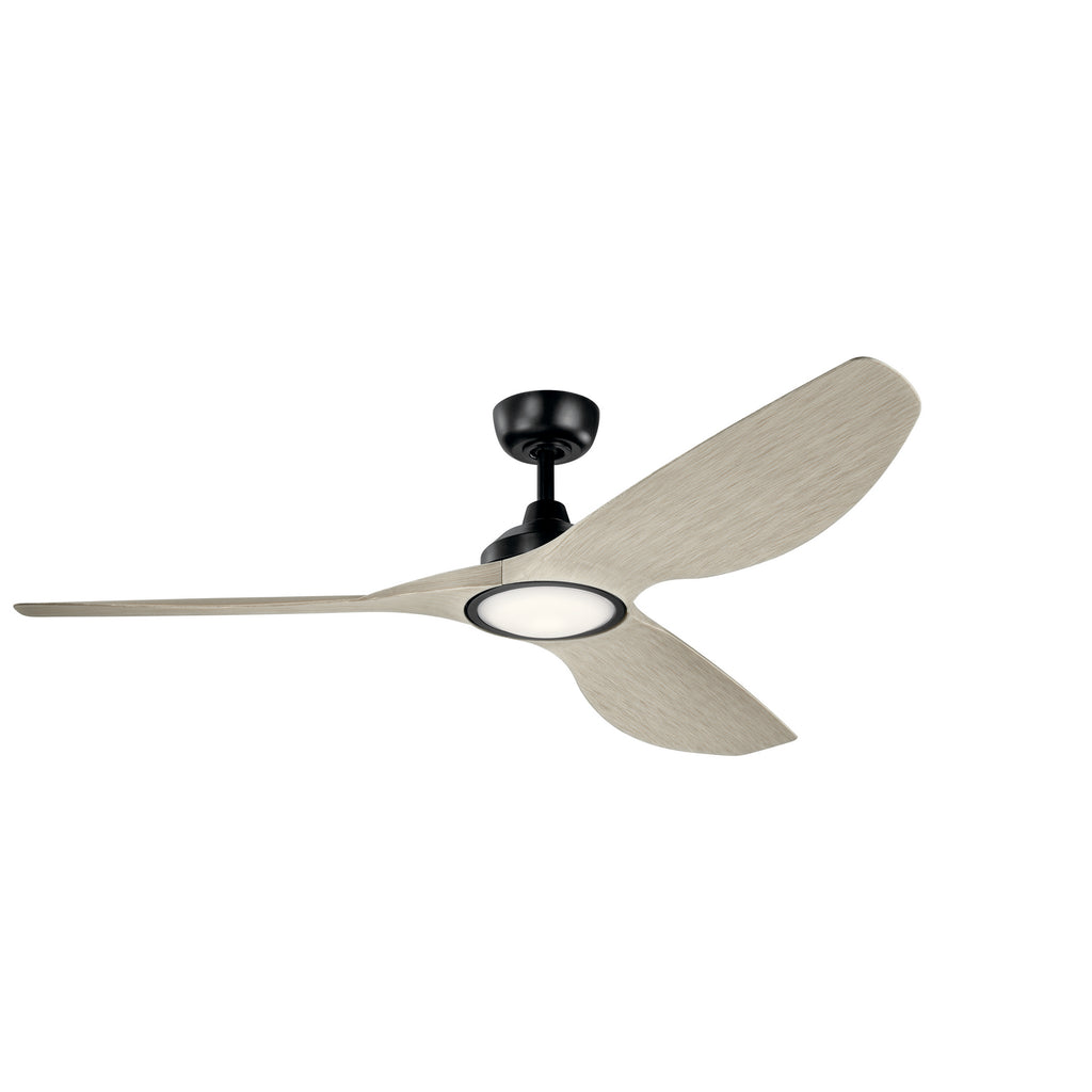 KICHLER 300365SBK Imari Led 65" Fan Satin Black