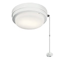 KICHLER 338629MWH Arkwet Climates Led Fan Light Kit Matte White