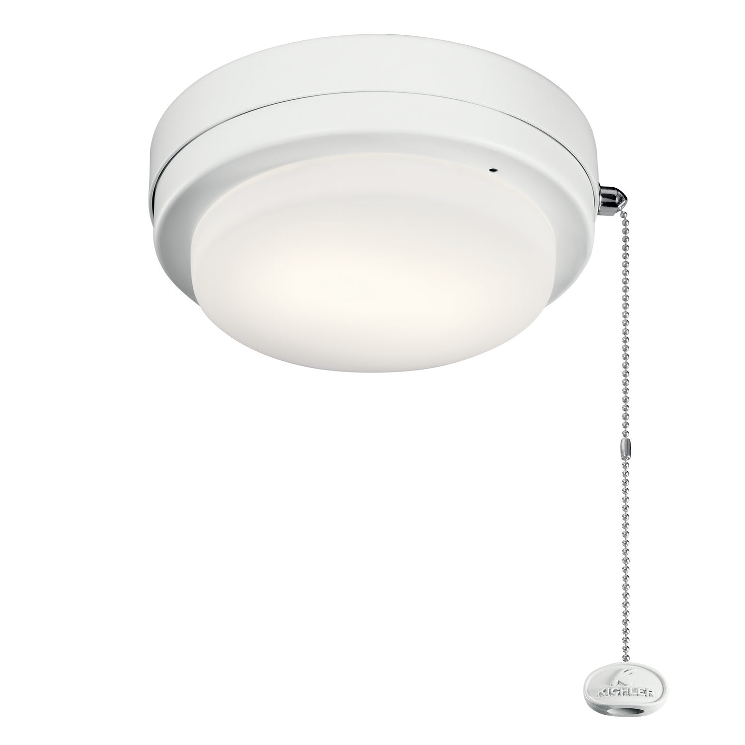 KICHLER 338629Mwh Arkwet Climates Led Fan Light Kit Matte White