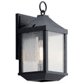 KICHLER 49984DBK Springfield 13" 1 Light Wall Light Distressed Black