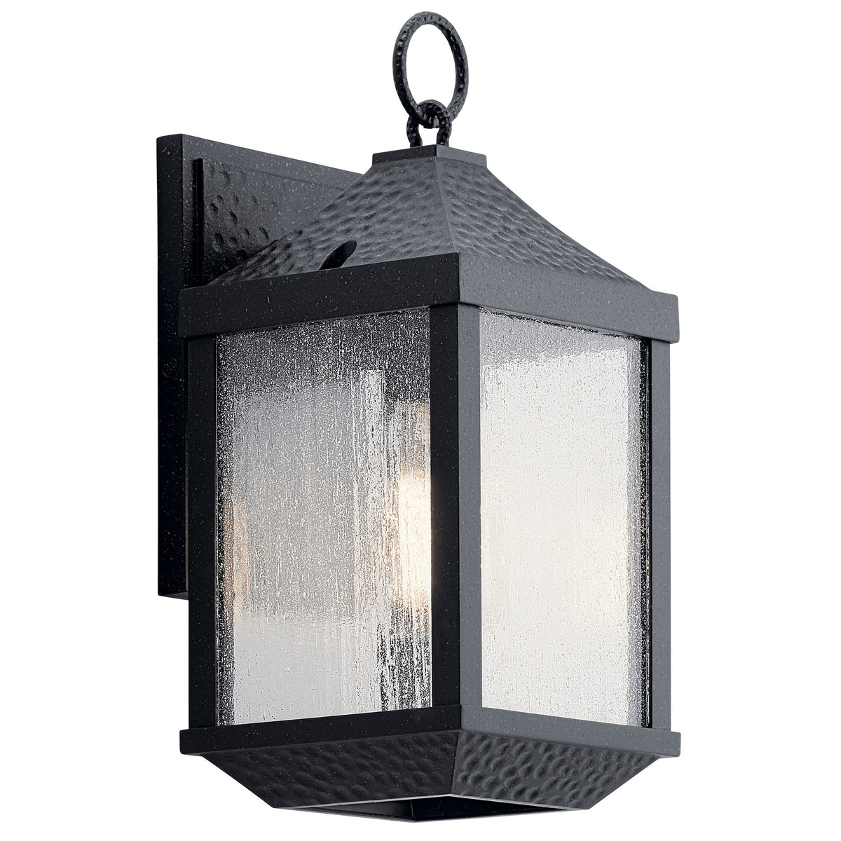 KICHLER 49984DBK Springfield 13" 1 Light Wall Light Distressed Black