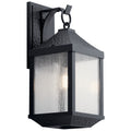 KICHLER 49986DBK Springfield 22.25" 1 Light Wall Light Distressed Black