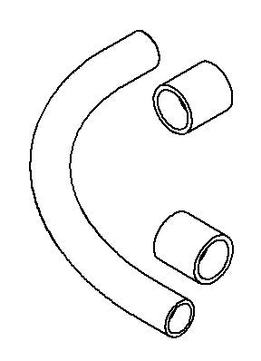 KOHLER 1" PVC TUBE SERVICE KIT, K-93838