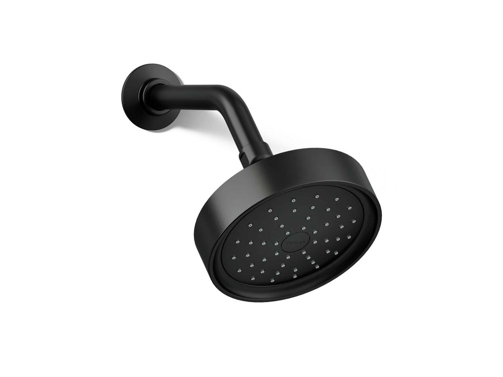 KOHLER Purist Single-function showerhead, 1.5 gpm in Matte Black - K-939-H-BL