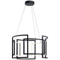 KICHLER 84134 Melko 32" Led Round Pendant Black