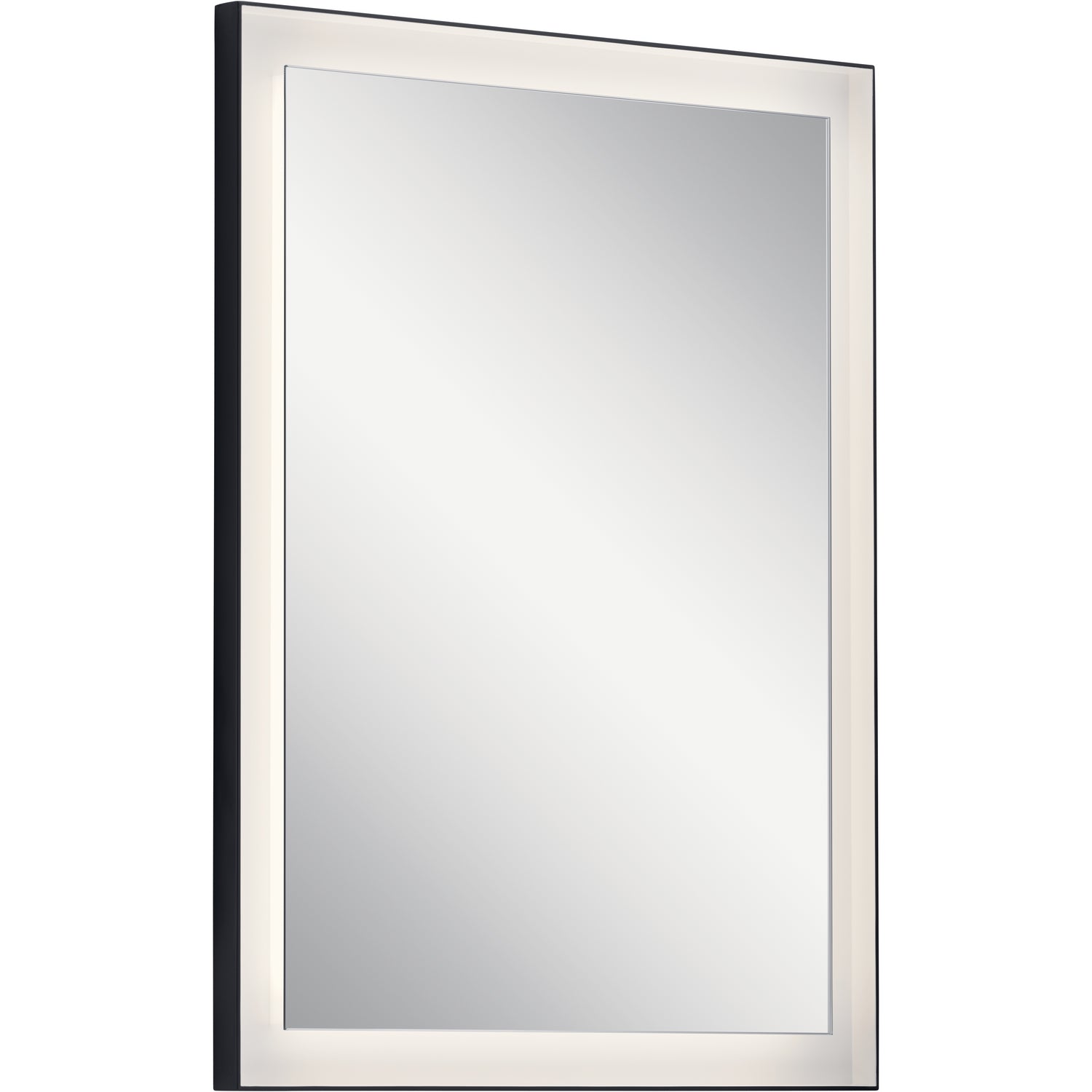 KICHLER 84167 Ryame 24" Lighted Mirror Black