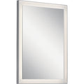 KICHLER 84168 Ryame 24" Lighted Mirror Silver