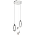 ELAN 84189 Ayse 3 Light Mini Pendant Cluster Matte Black