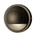 KICHLER 15764CBR30 12V Led 3000K Half Moon Deck Light Centennial Brass