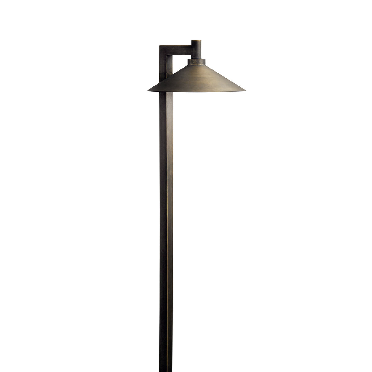 KICHLER 15800CBR30 Ripley 3000K Led Path Light Centennial Brass